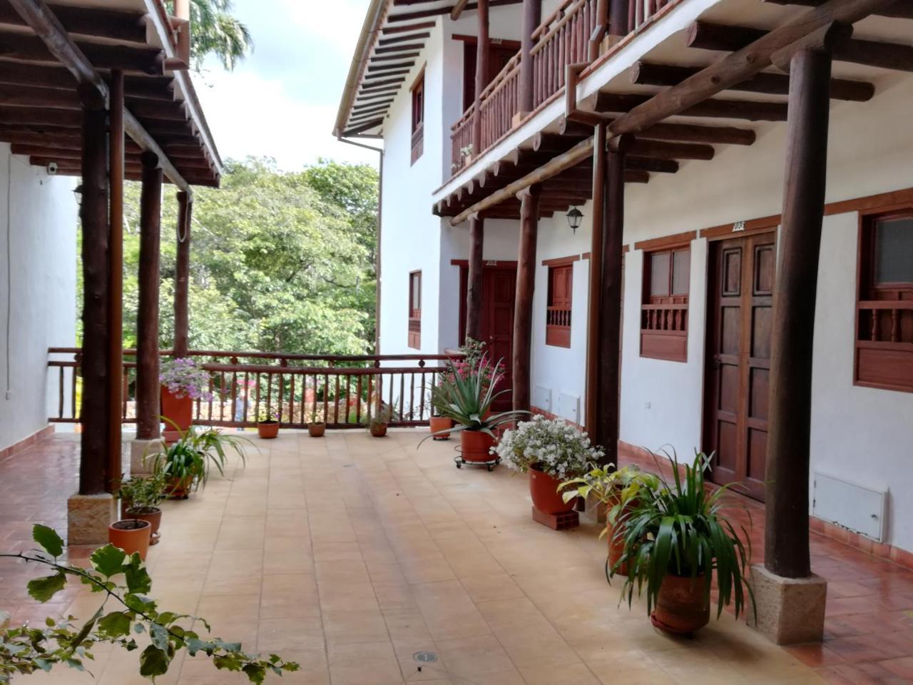 Casona El Retiro Barichara Apartment Exterior foto