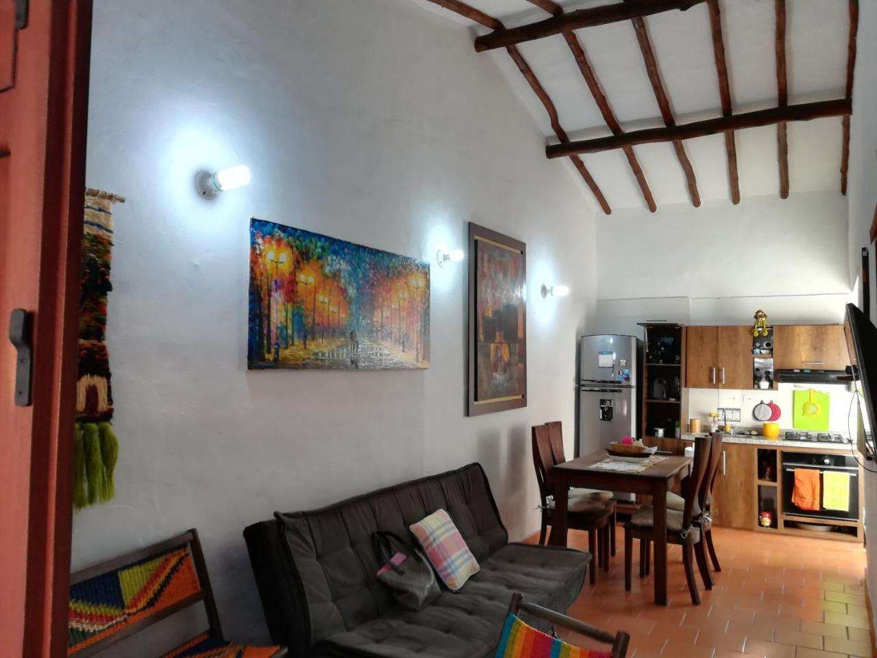 Casona El Retiro Barichara Apartment Exterior foto