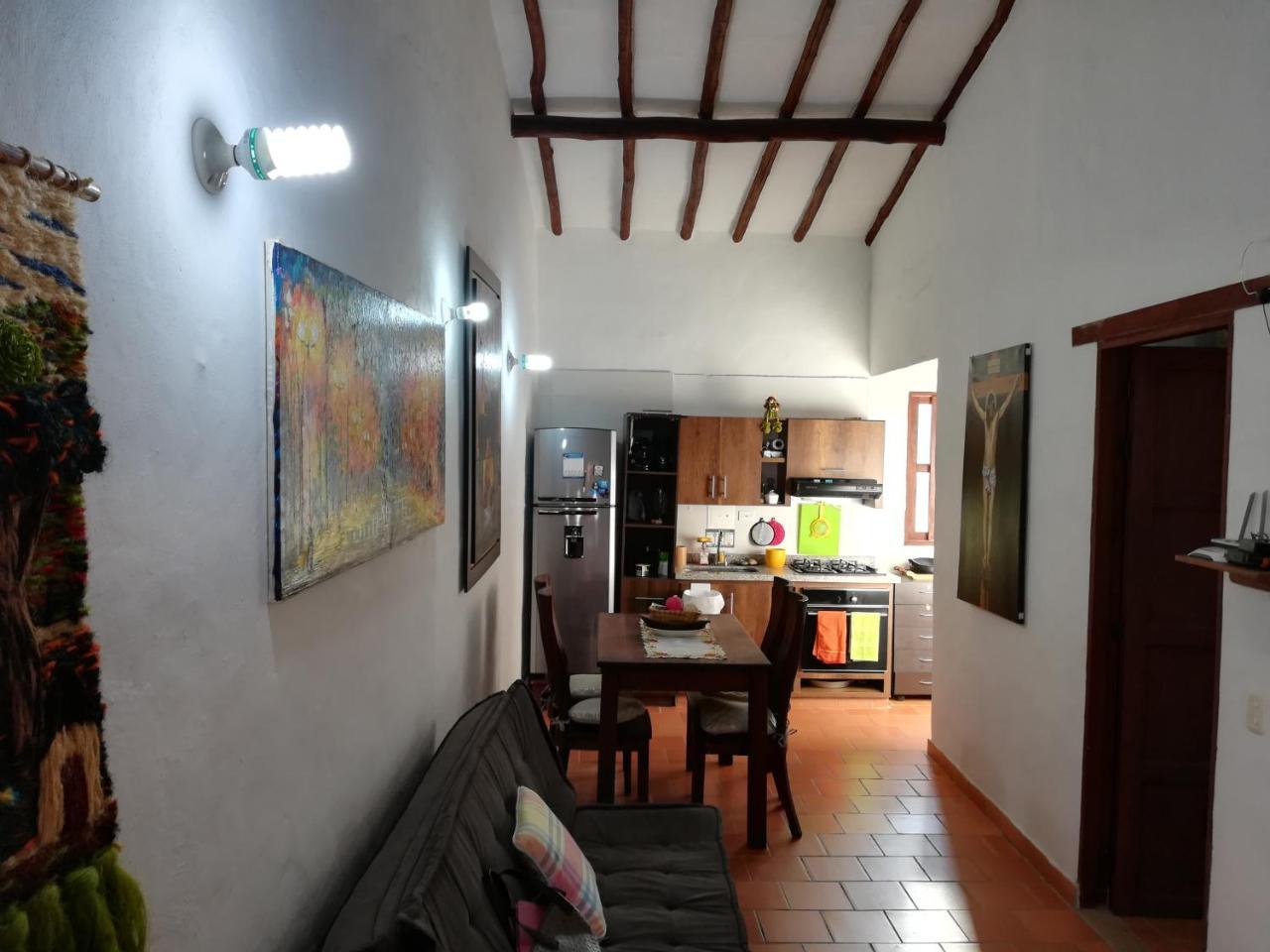 Casona El Retiro Barichara Apartment Exterior foto